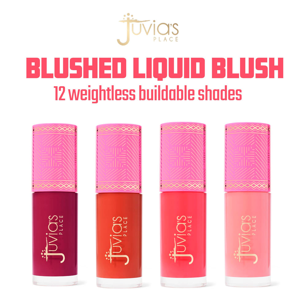 Juvia's Place Blushed Liquid Blush BlushLily creamy glide for easy blending