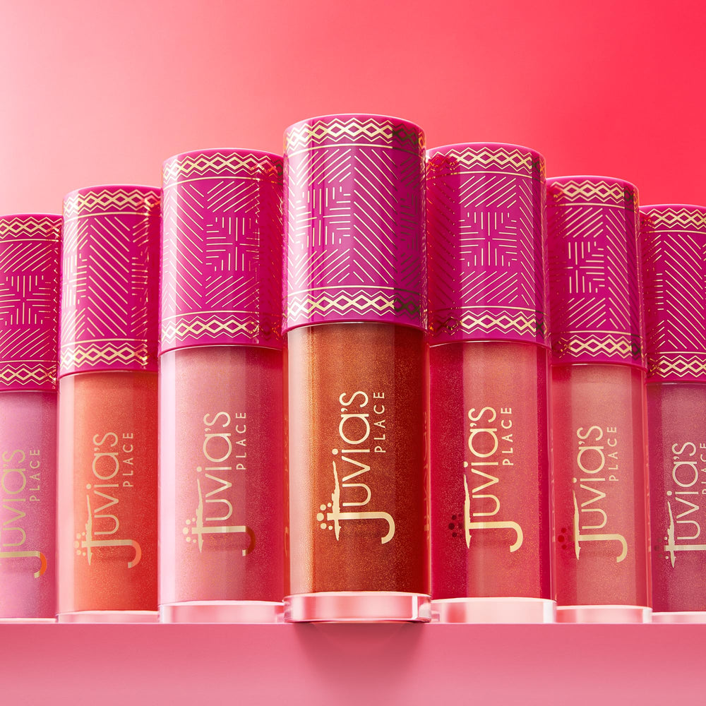 Juvia's Place Blushed Liquid BlushLighter Lily Glow wearable across diverse skin tones.