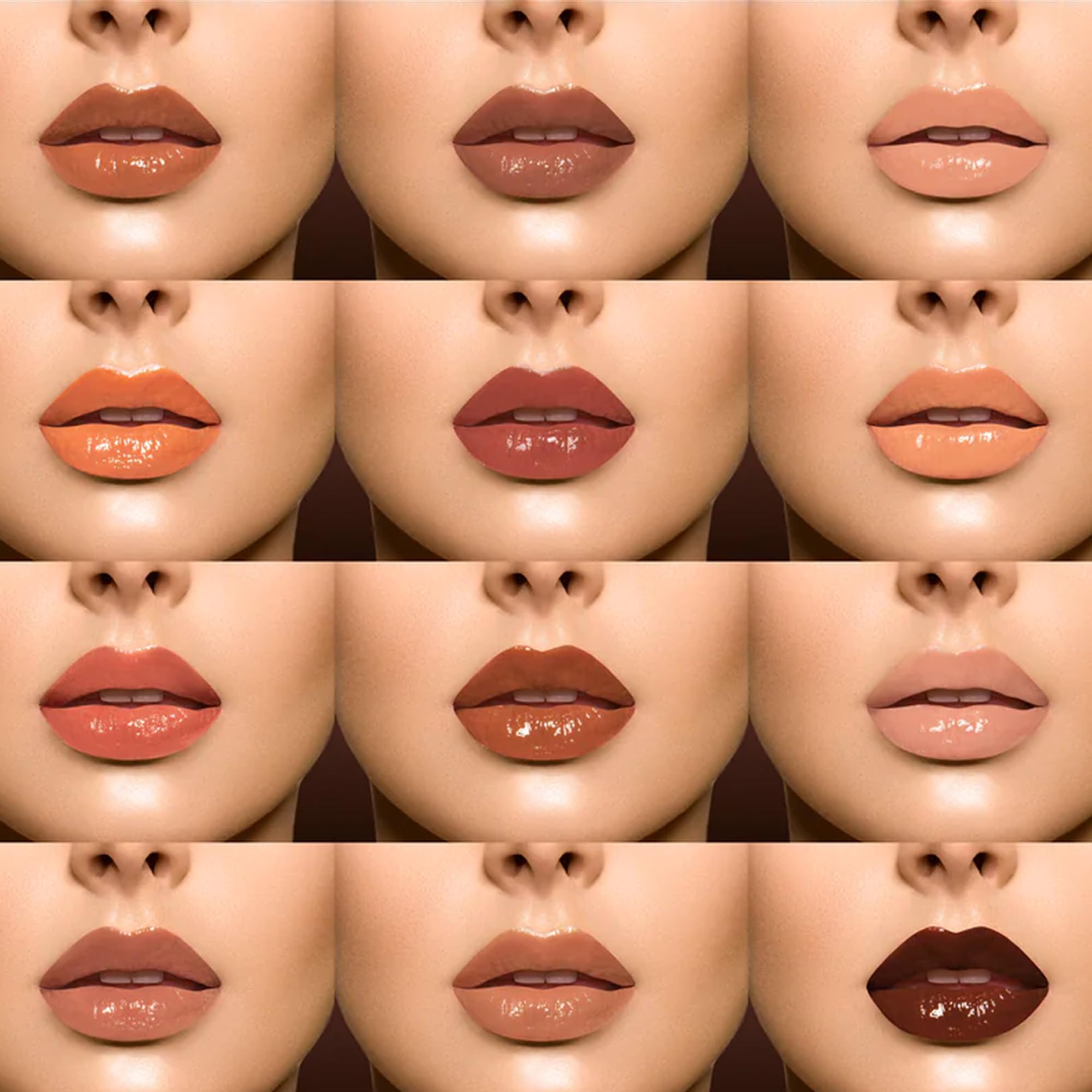 Juvia's Place Coffee Shop Lip Gloss Butterscotch texture highlighting lightweight, non-sticky feel