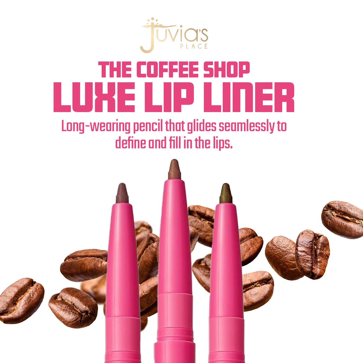 Coffee Bean shade swatch showing rich color and smooth texture for daily looks.