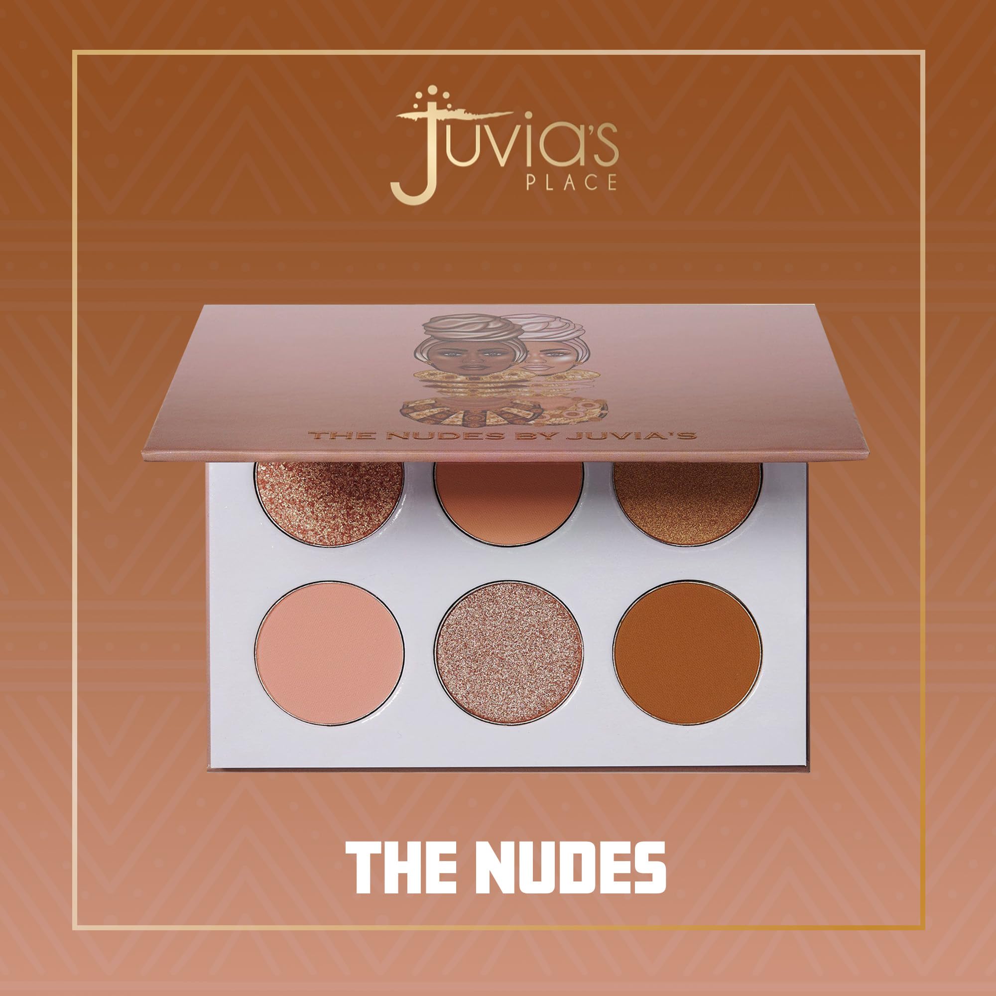 Juvia's Place The Nudes glitter shades offer festive texture with controlled fallout.