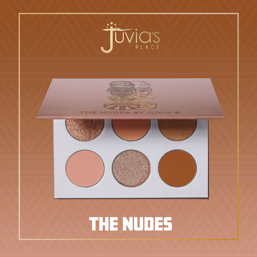 Juvia's Place The Nudes glitter shades offer festive texture with controlled fallout.