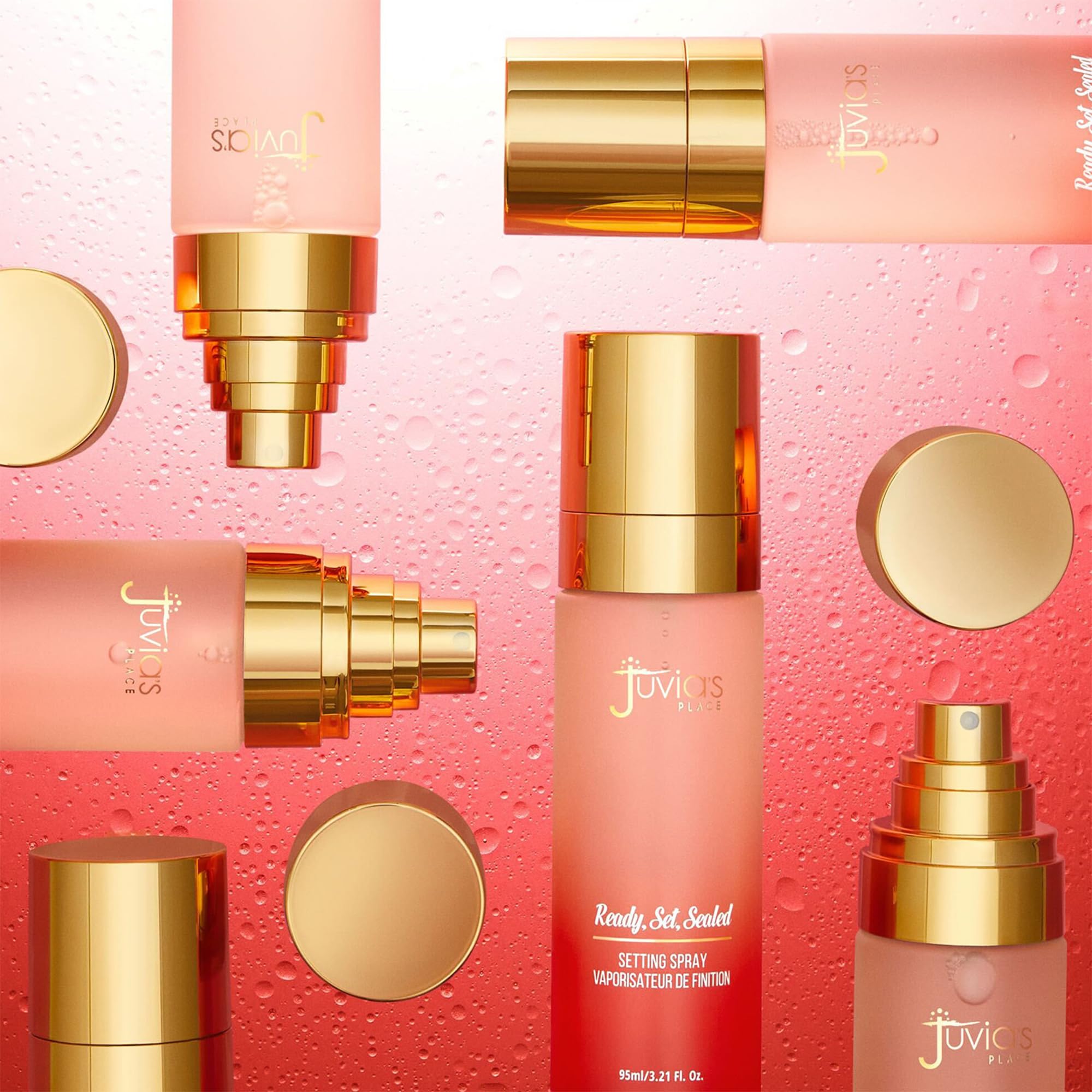 Juvia's Place hydrating mist keeps skin comfortable under makeup.