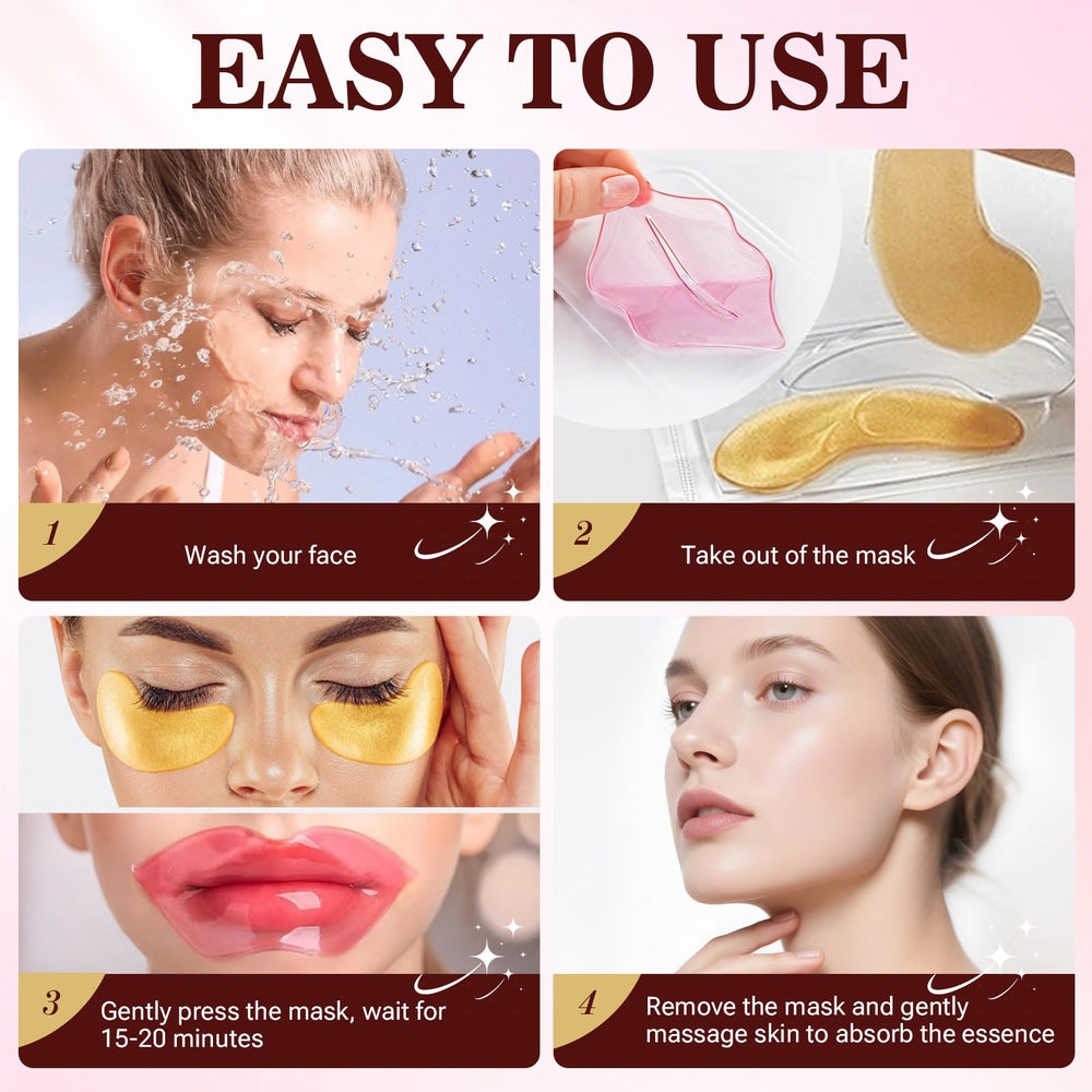 JUYANGYAN masks are individually wrapped for easy at-home or on-the-go use.