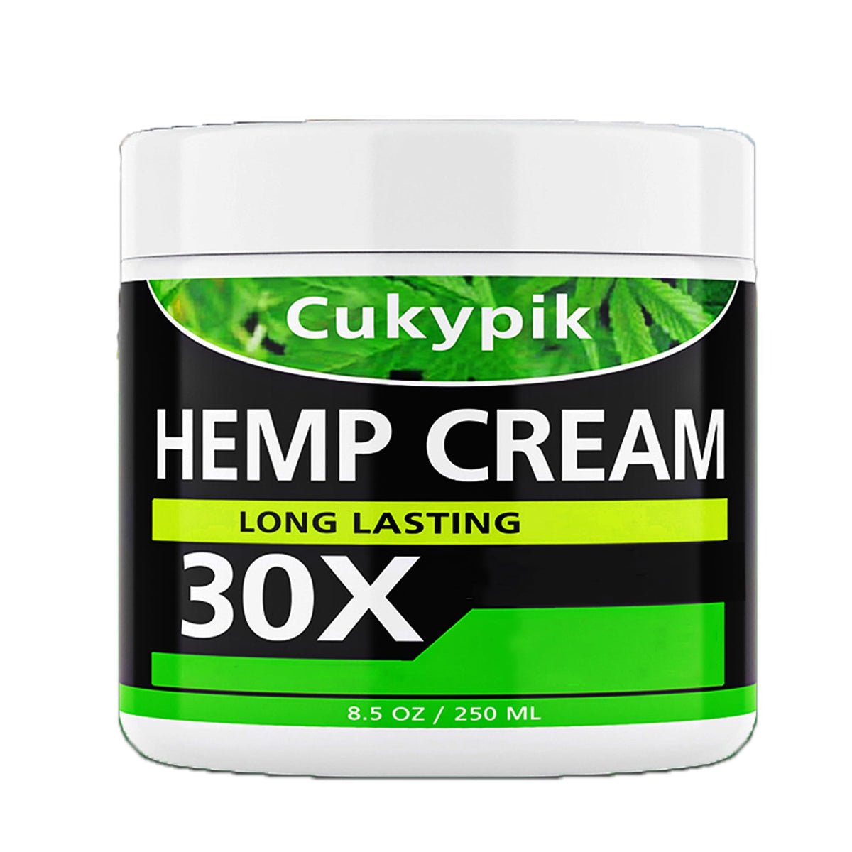 JUYIHEAL hemp cream jar close-up highlighting natural ingredients for daily use
