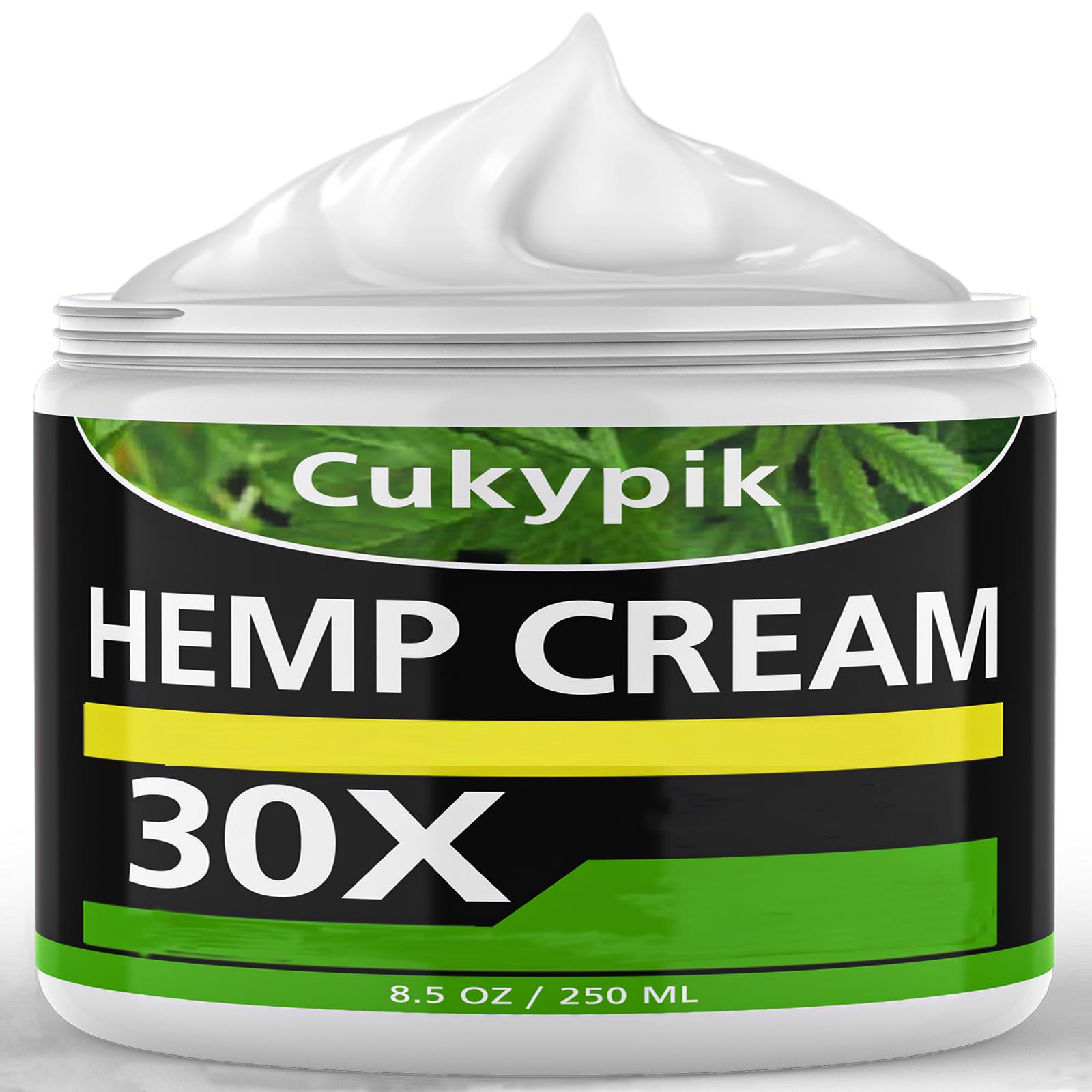 JUYIHEAL hemp cream texture shows lightweight, non-greasy feel for easy absorption