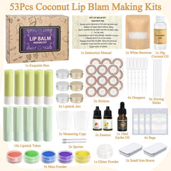 JUYRLE coconut oil lip balm ingredients showcase natural hydration