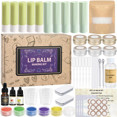 JUYRLE lip balm kit box ready for at-home lip care projects