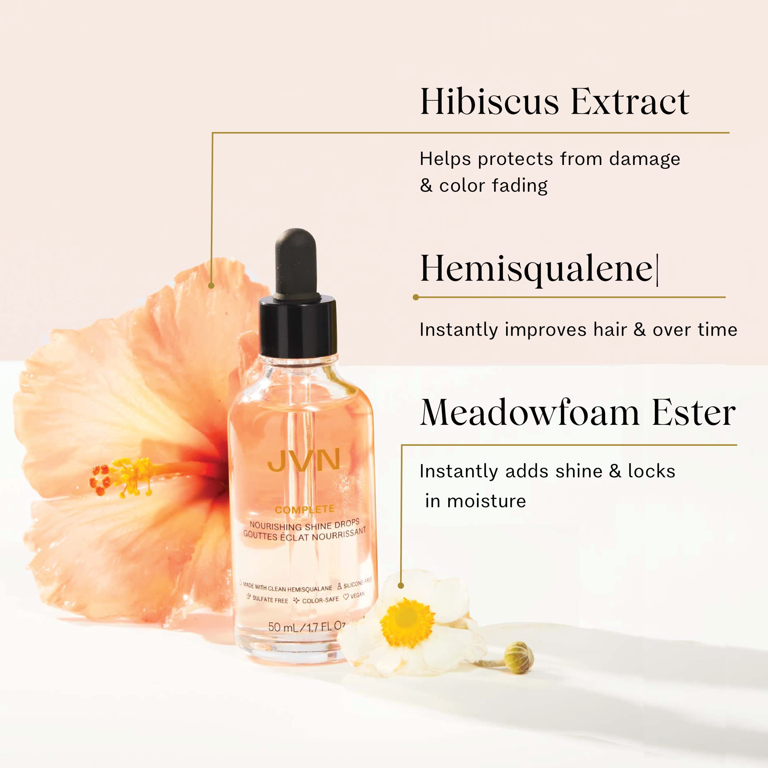 Silicone-free label communicates clean, lightweight conditioning