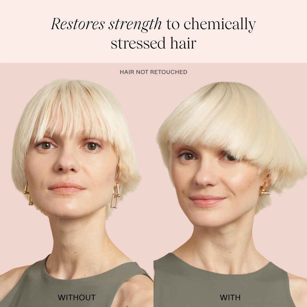 JVN Revive Repairing Conditioner ingredients ceramides quinoa graphic highlighting color retention and conditioning