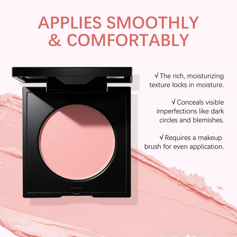 JVXZTO Under Eye Brightener tube in use for quick under-eye blending