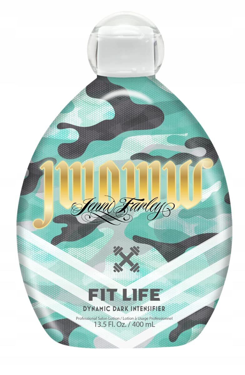 JWOWW Fit Life Dynamic Dark Intensifier bottle front for deeper, even color