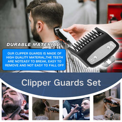 Durable nylon teeth on JYMBER guards for daily barber use
