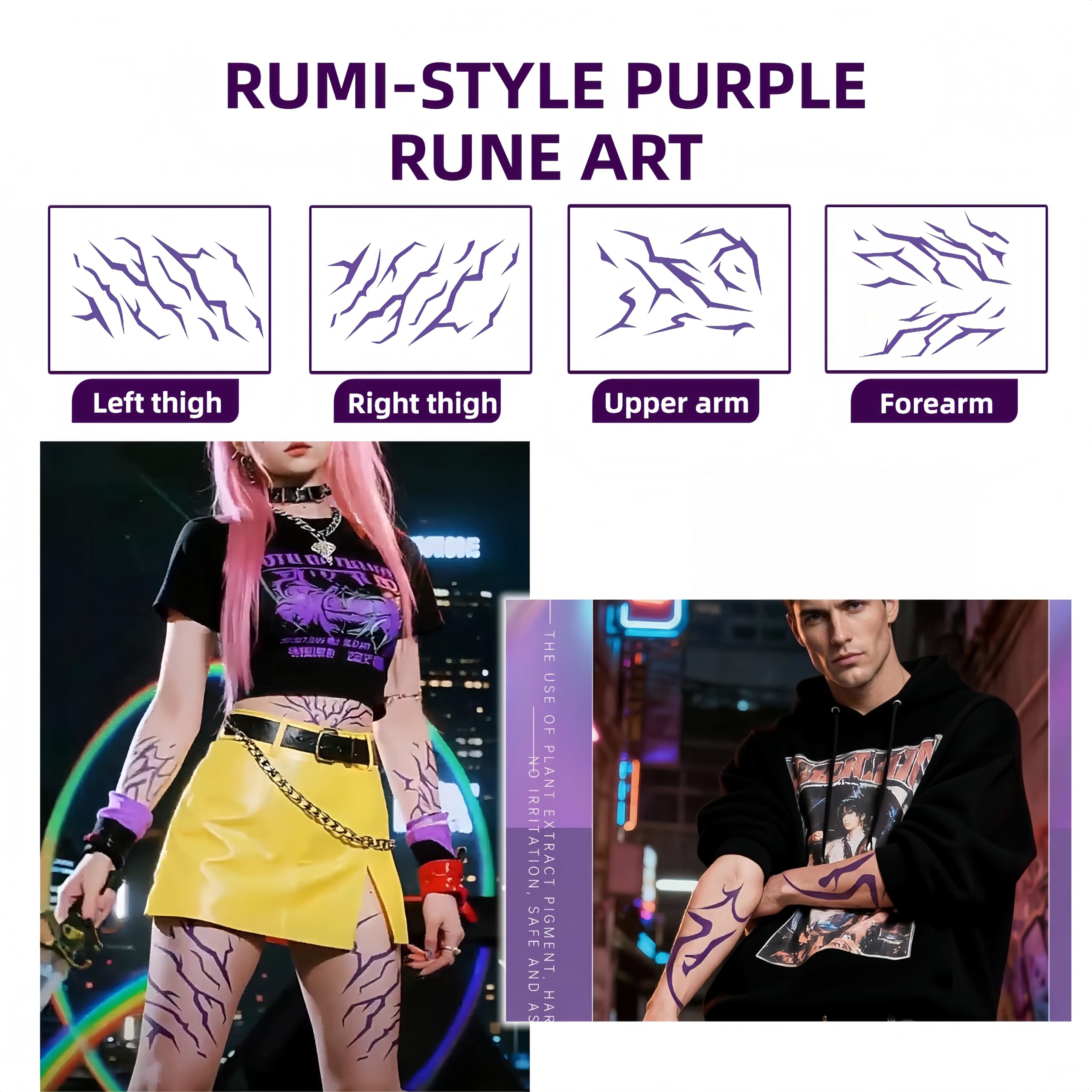 JYOVQXF mixed-layout sheet enables unique cosplay combinations.
