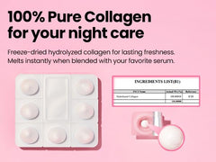 K-SECRET SEOUL 1988 collagen ball melts into serum for even hydration.