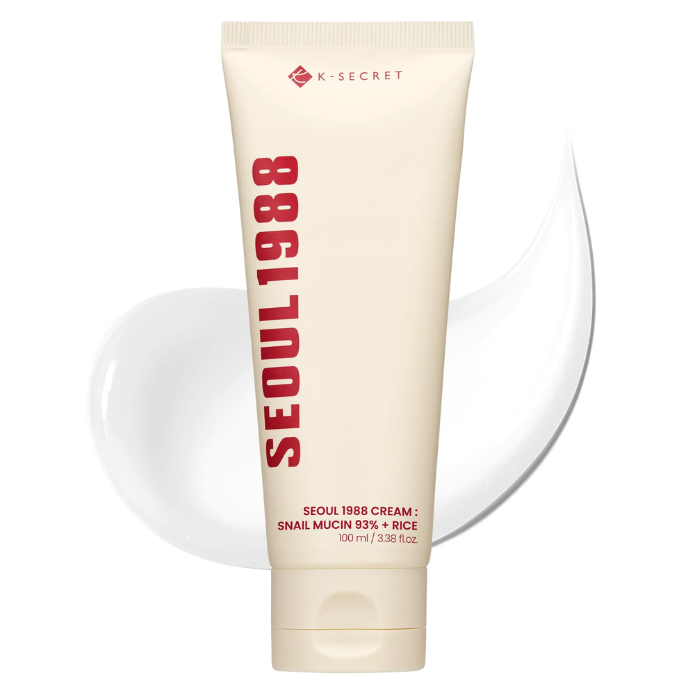 K-SECRET Seoul 1988 Snail Mucin 93% cream bottle for lightweight hydration