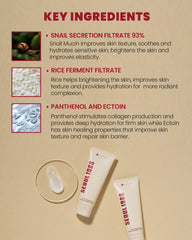 K-SECRET Seoul 1988 Snail Mucin 93% cream packaging highlights premium skincare