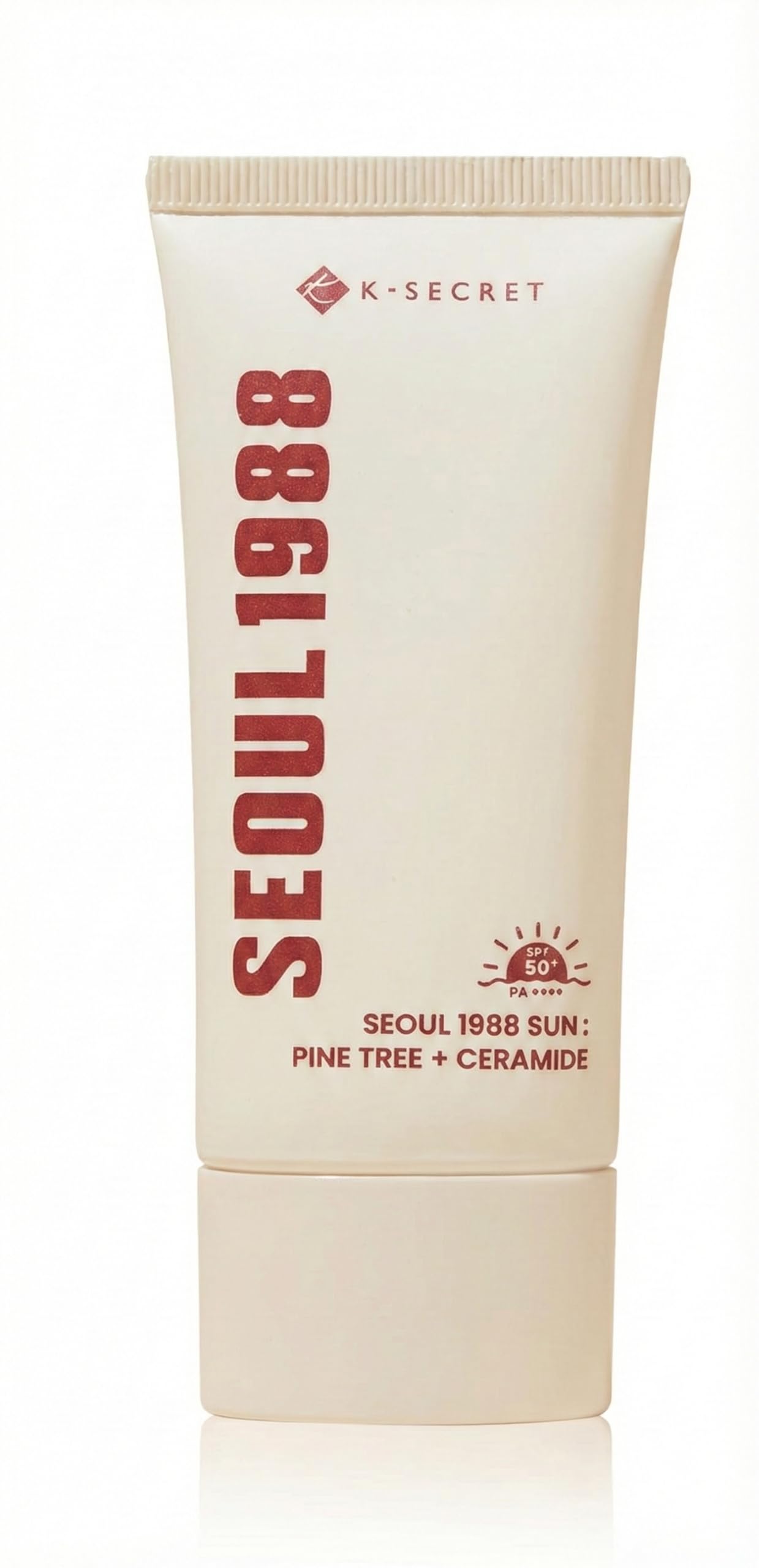 K-SECRET SEOUL 1988 Sun ceramide formula helps strengthen the barrier and texture.