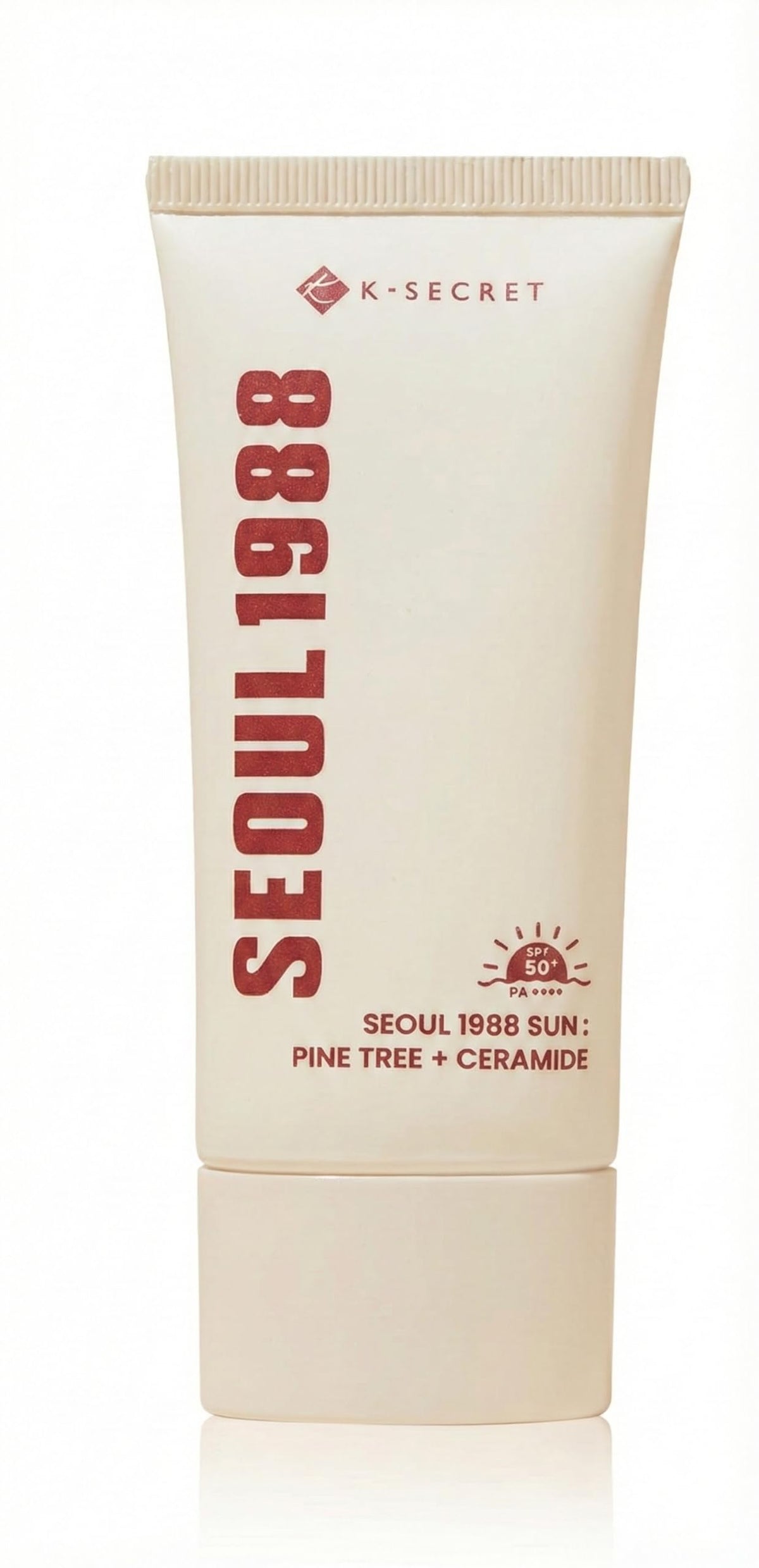 K-SECRET SEOUL 1988 Sun pine-tree extract soothes skin and supports daily comfort.