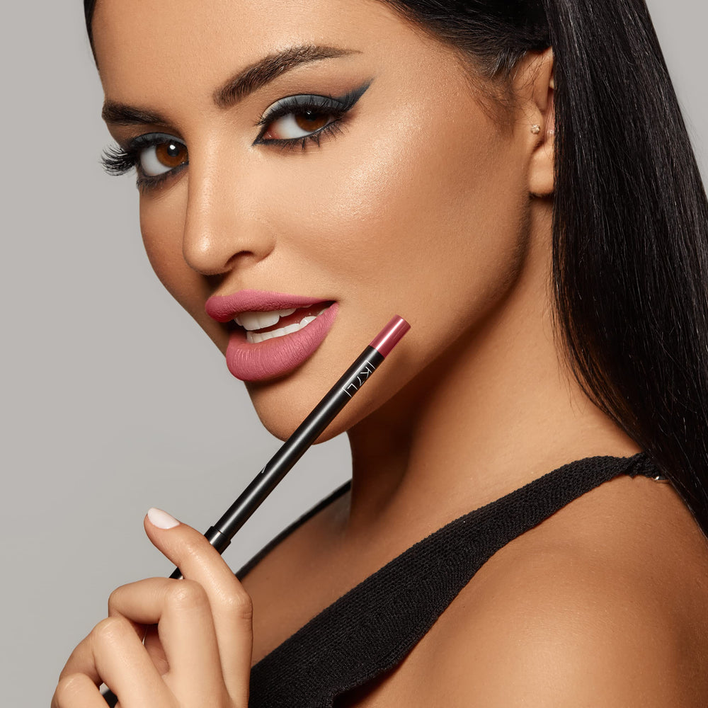 K7L Dark Pink Lipliner Buff offers a matte finish with staying power for daily wear.