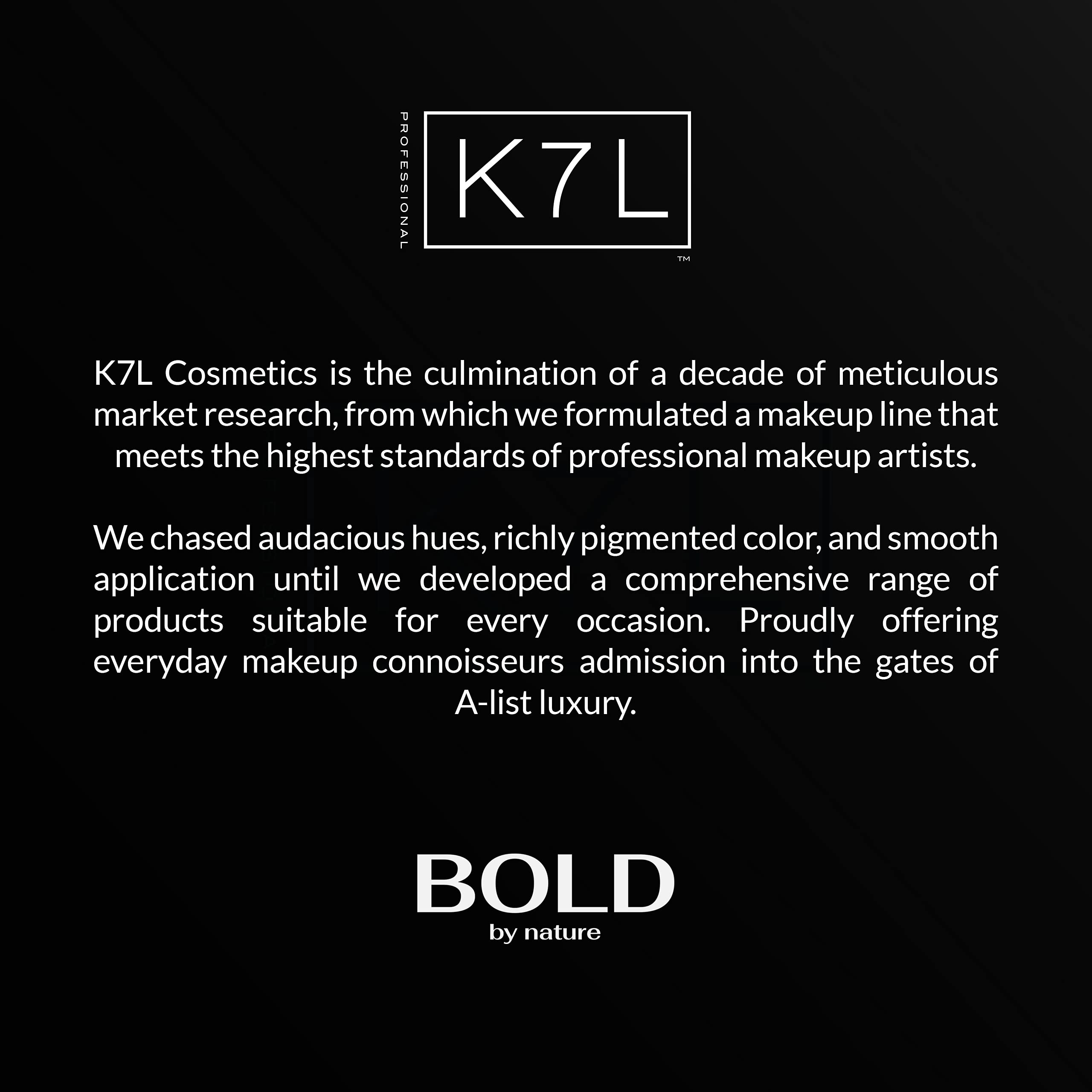 K7L Eyeliner Creamy Nude daily-use look offers versatile style.