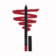 K7L Red Lipliner application demonstrates smooth glide with easy 3-step technique.
