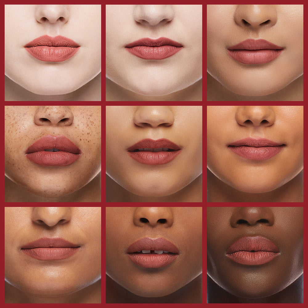 K7L Red Lipliner swatches show rich pigment and even payoff.