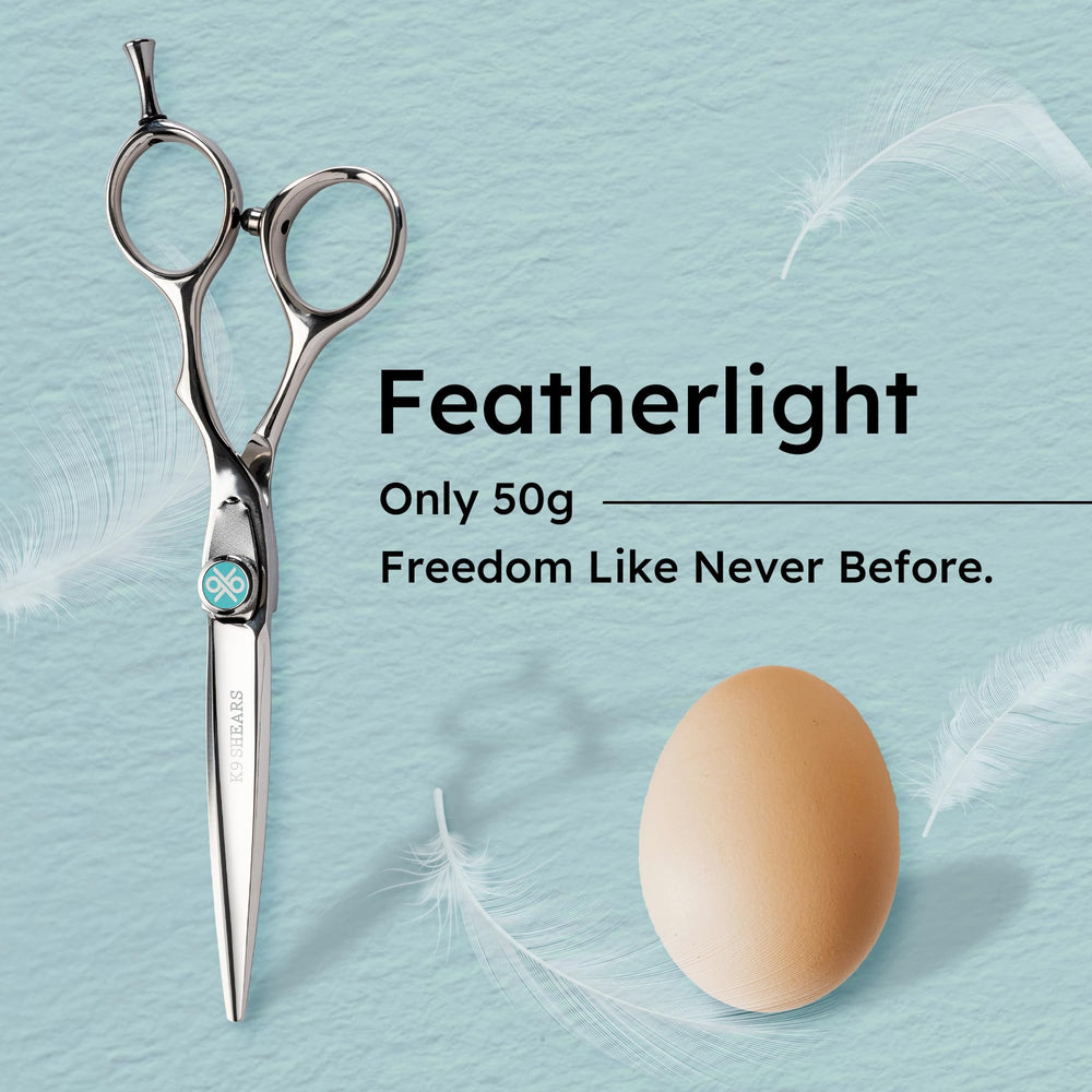 K9 SHEARS rounded-tip safety feature prevents accidental nicks