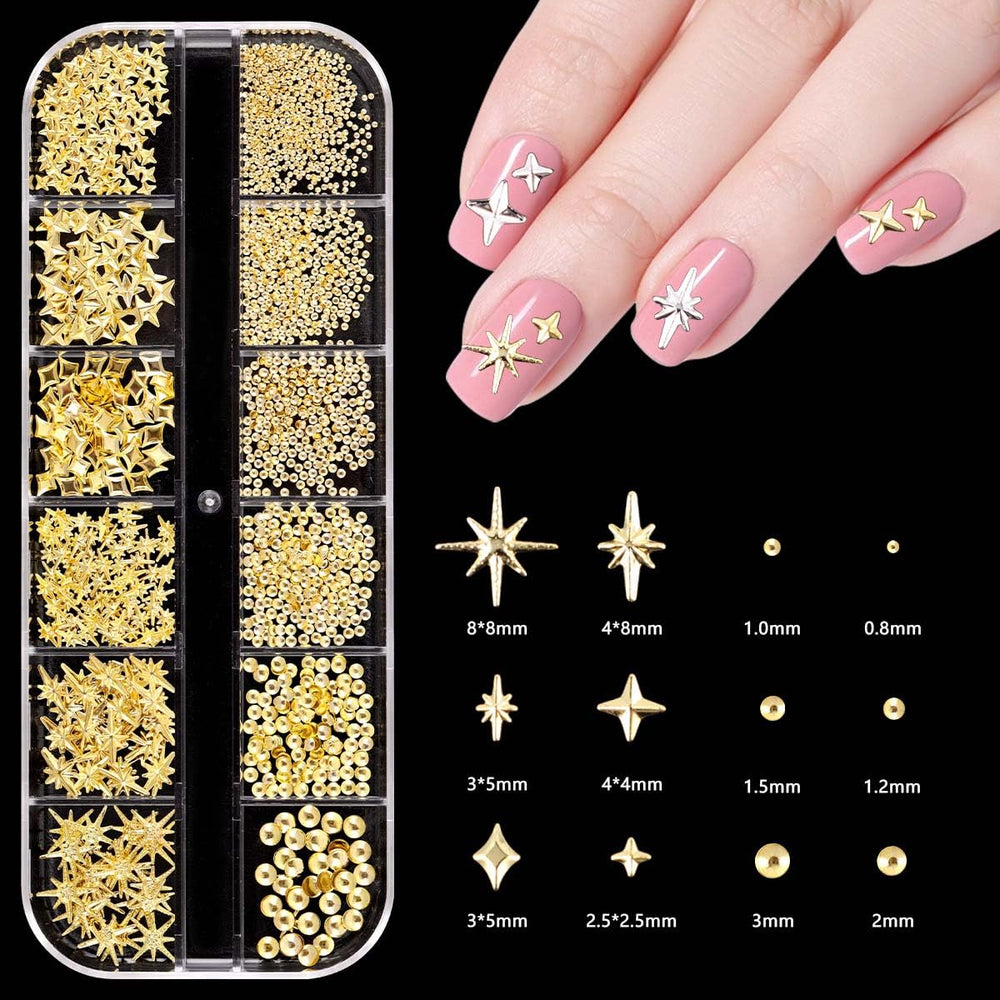 KACHIMOO 3D cross butterfly charms elevate luxurious nail designs.