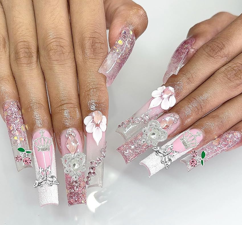 KACHIMOO cross charm for subtle chic nail embellishments