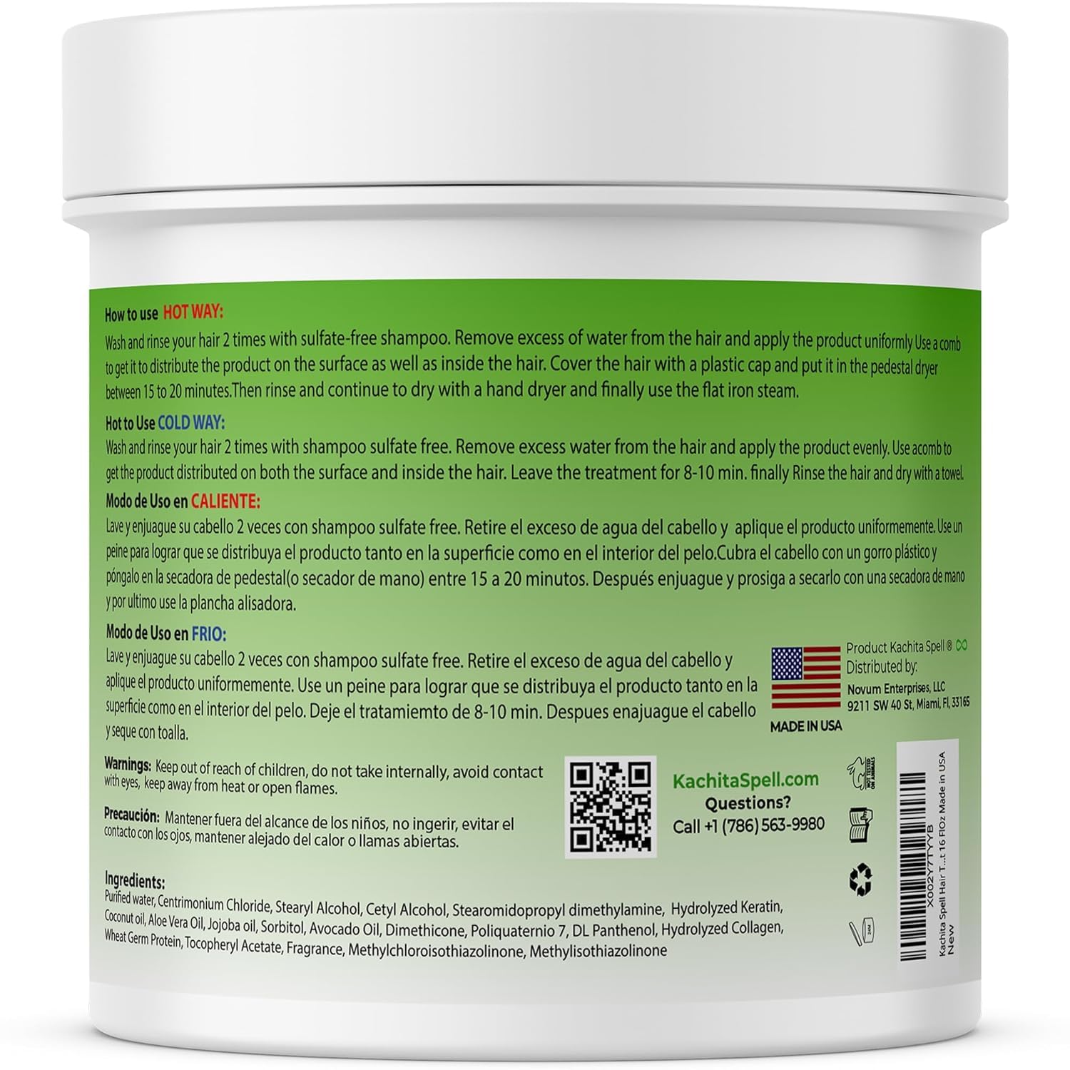 Kachita Spell large-format jar for multiple applications