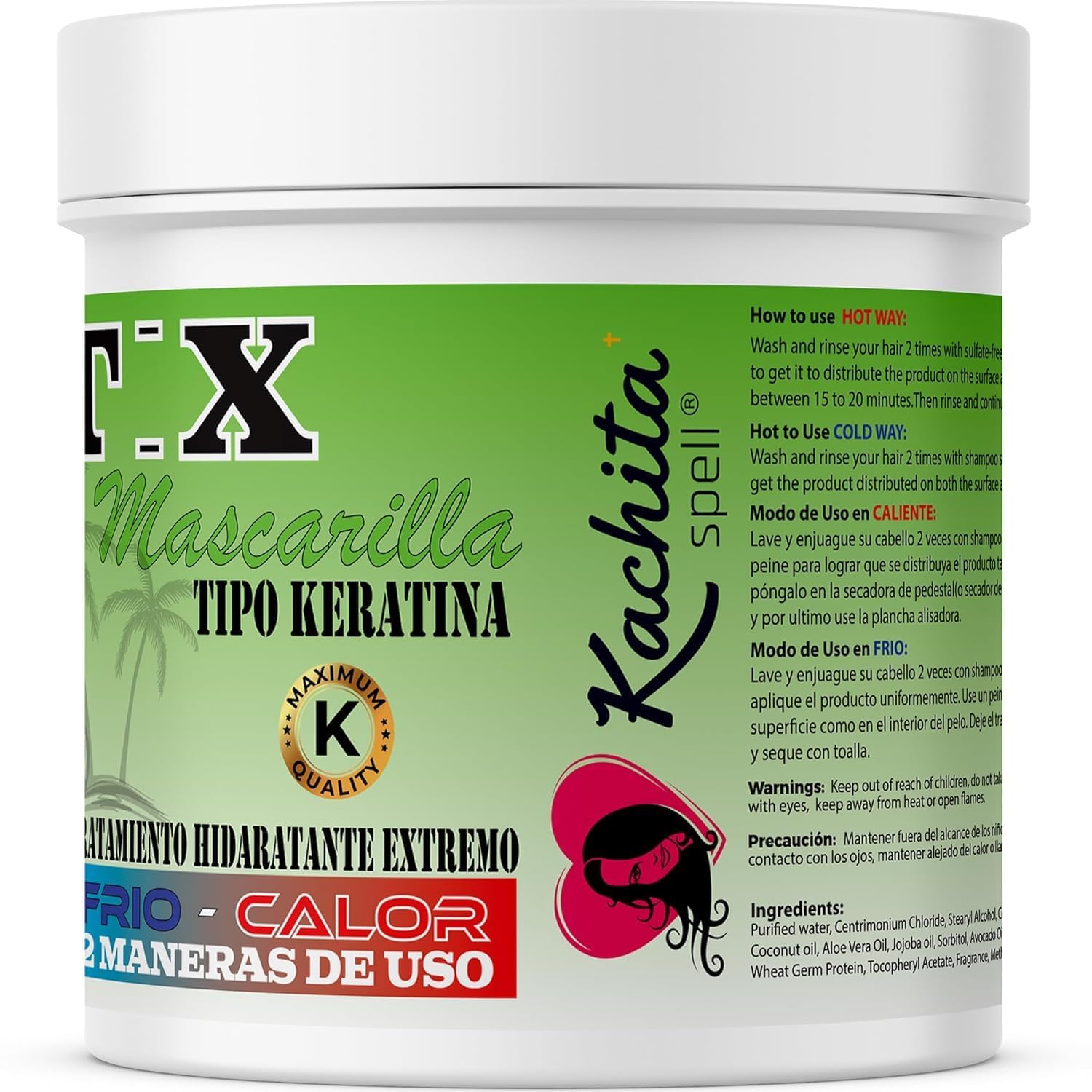 Kachita Spell professional use scenario for salon or home