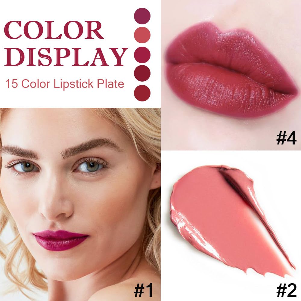 Kaely matte red formula close-up texture enables smooth, even application