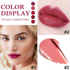 Kaely matte red formula close-up texture enables smooth, even application