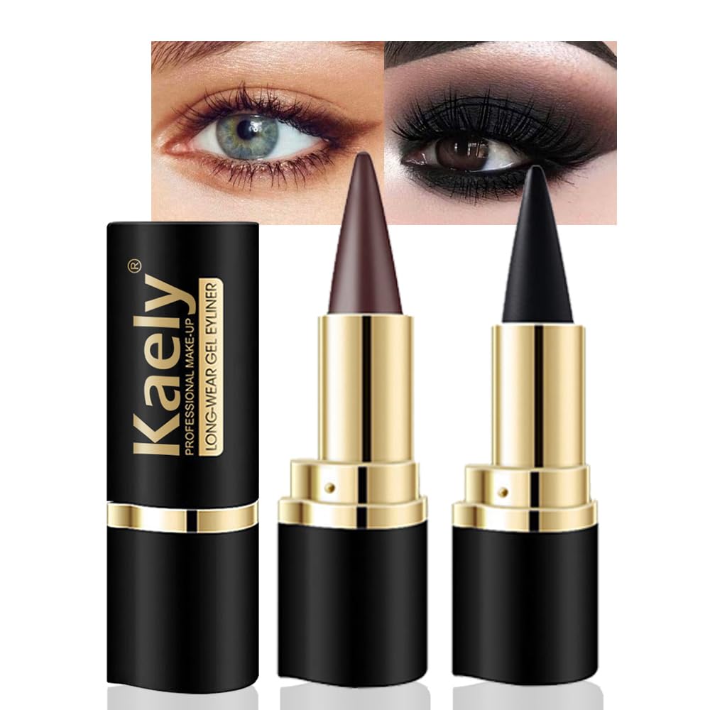 Kaely gel eyeliner pencil packaging with premium, gift-worthy presentation.