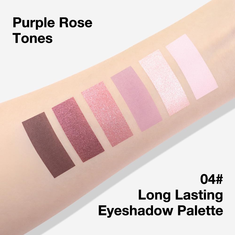 Kaely Rose Pink Palette texture closeup emphasizes silky formula and blendability