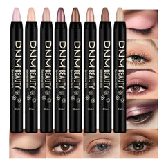 Kaely 8pc Cream Eye Shadow Sticks Set with versatile matte and shimmer shades.