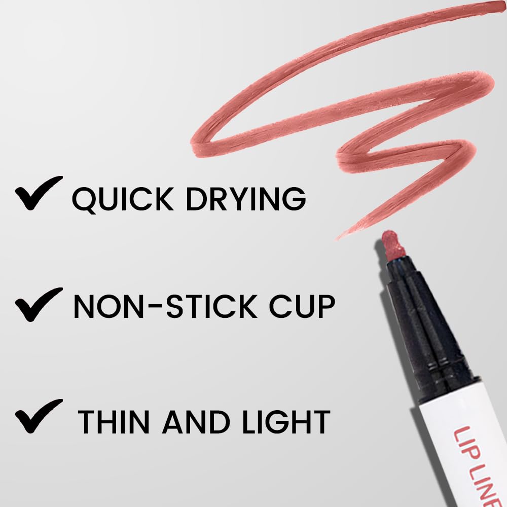 Kaely Beige Longwear Lip Stain Marker delivers up to 24h wear
