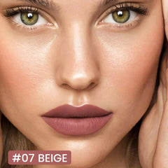 Close-up of Kaely lip stain marker applicator tip for precise application
