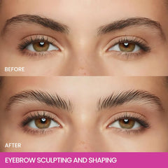 Kaely Brow Glue clear application angle supports easy grooming