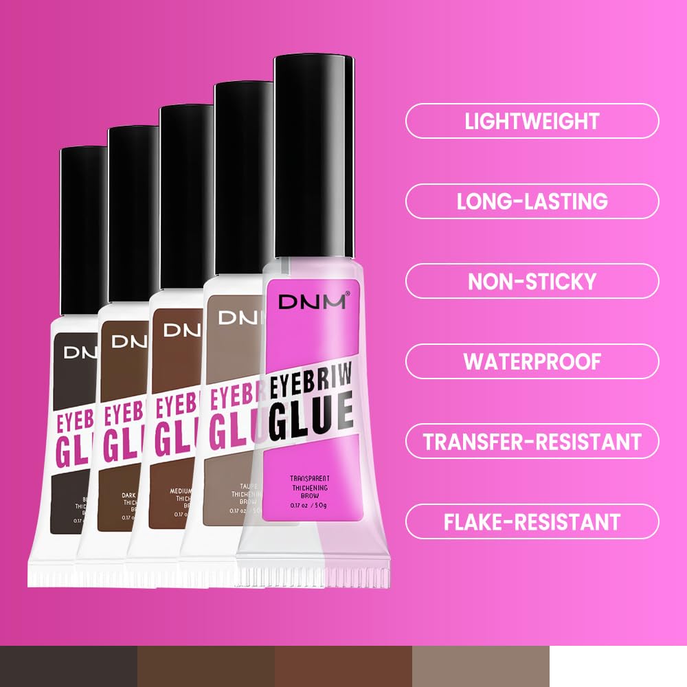 Kaely Brow Glue packaging highlights vegan and cruelty-free craftsmanship