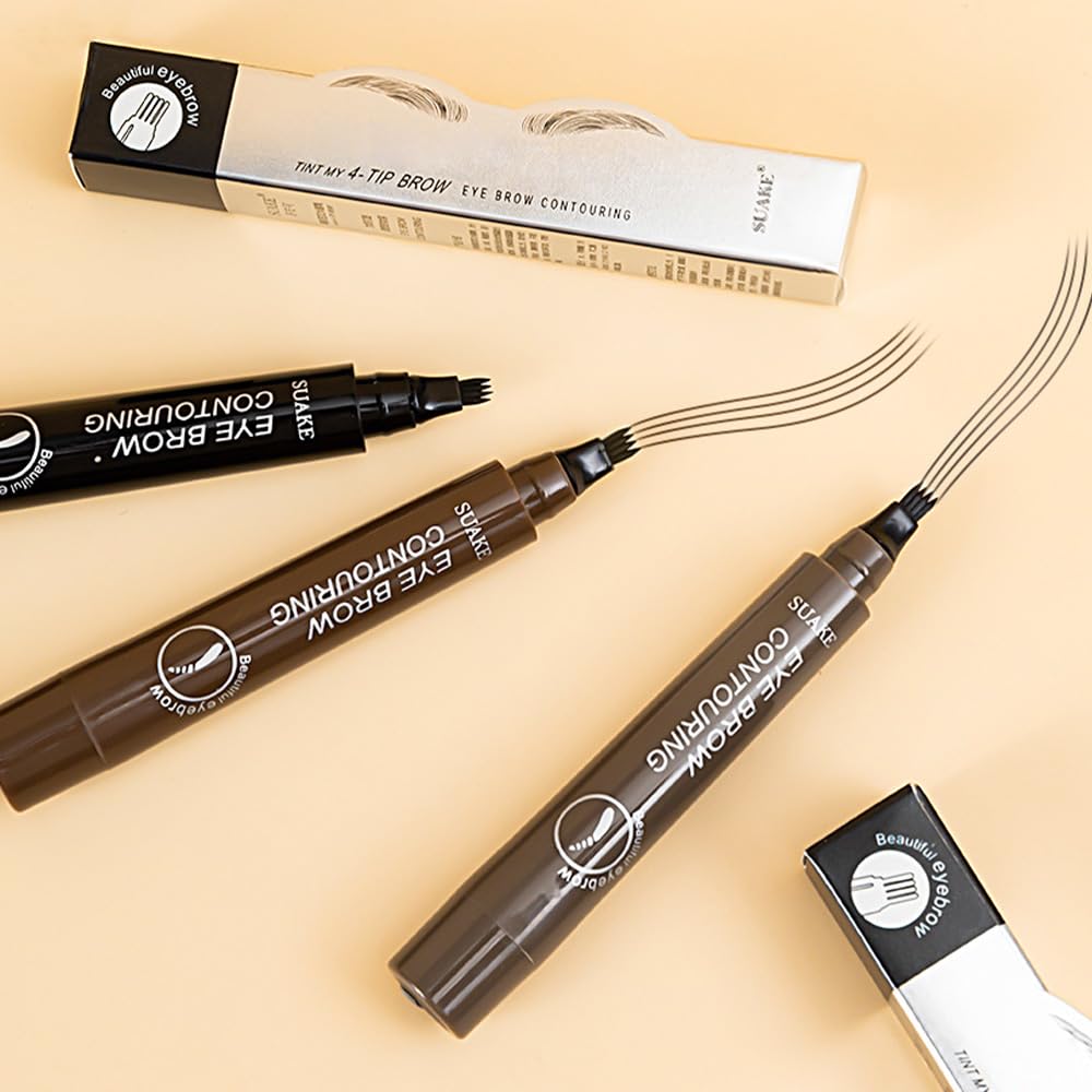 Kaely brow pen 24h wear keeps color vibrant.
