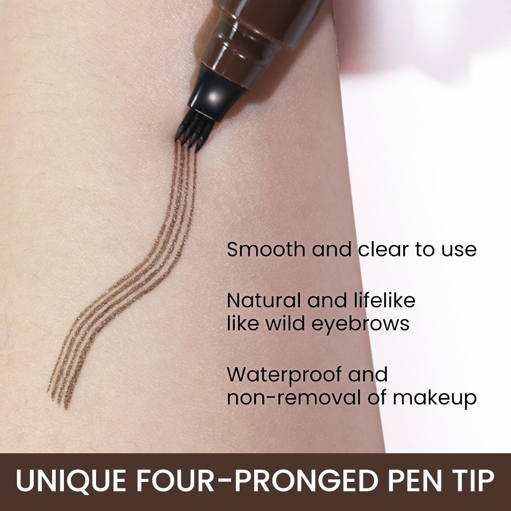 Kaely pigment-rich shades deliver natural finish across five brown tones.