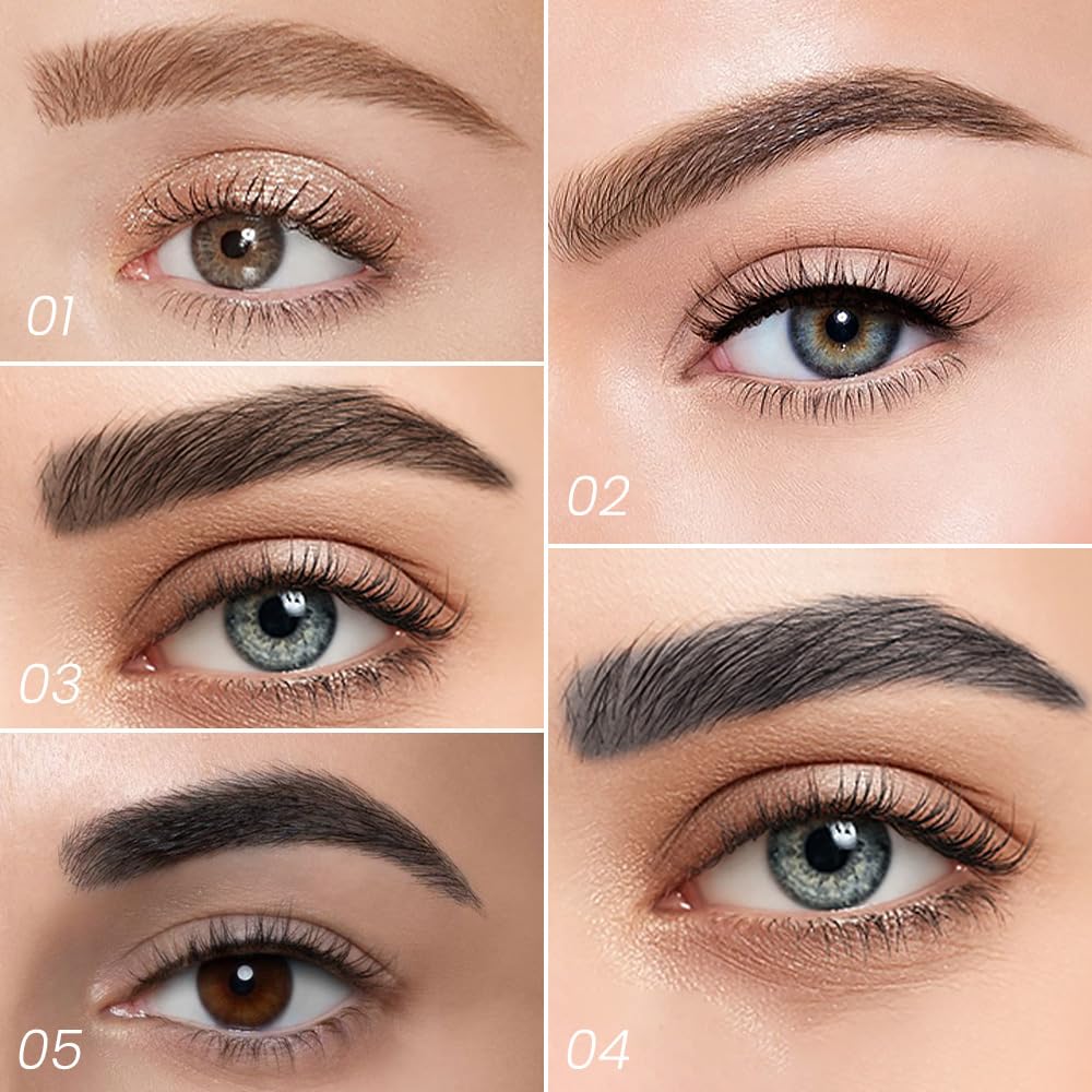 Kaely brow pen is waterproof and smudge-proof for all-day wear.