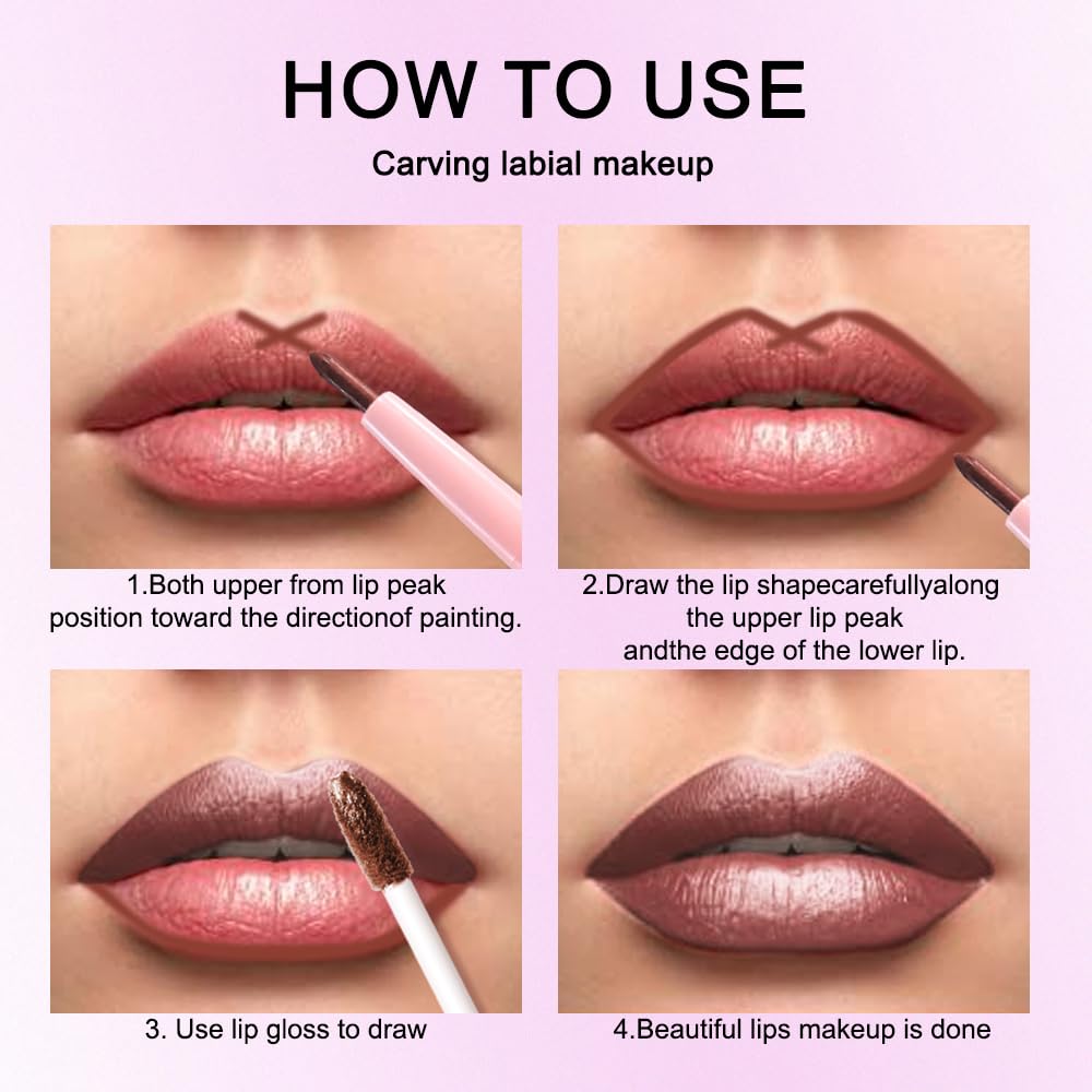 Kaely versatile brown to red metallic shade range for various looks.