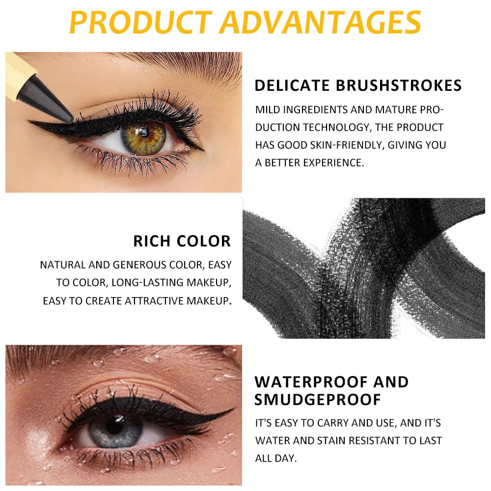 Kaely Cat Eye Look with Eyeliner for bold definition