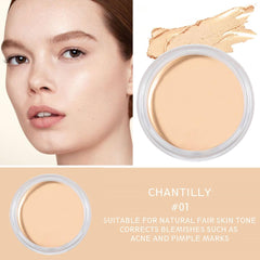Kaely color-correcting concealers in twelve shades for matching diverse skin tones.