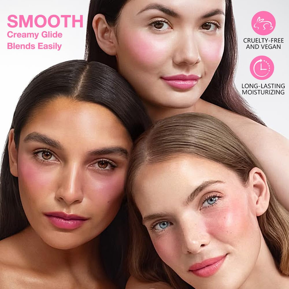 Kaely Contour Blush Stick compact packaging highlights portable beauty for on-the-go use.