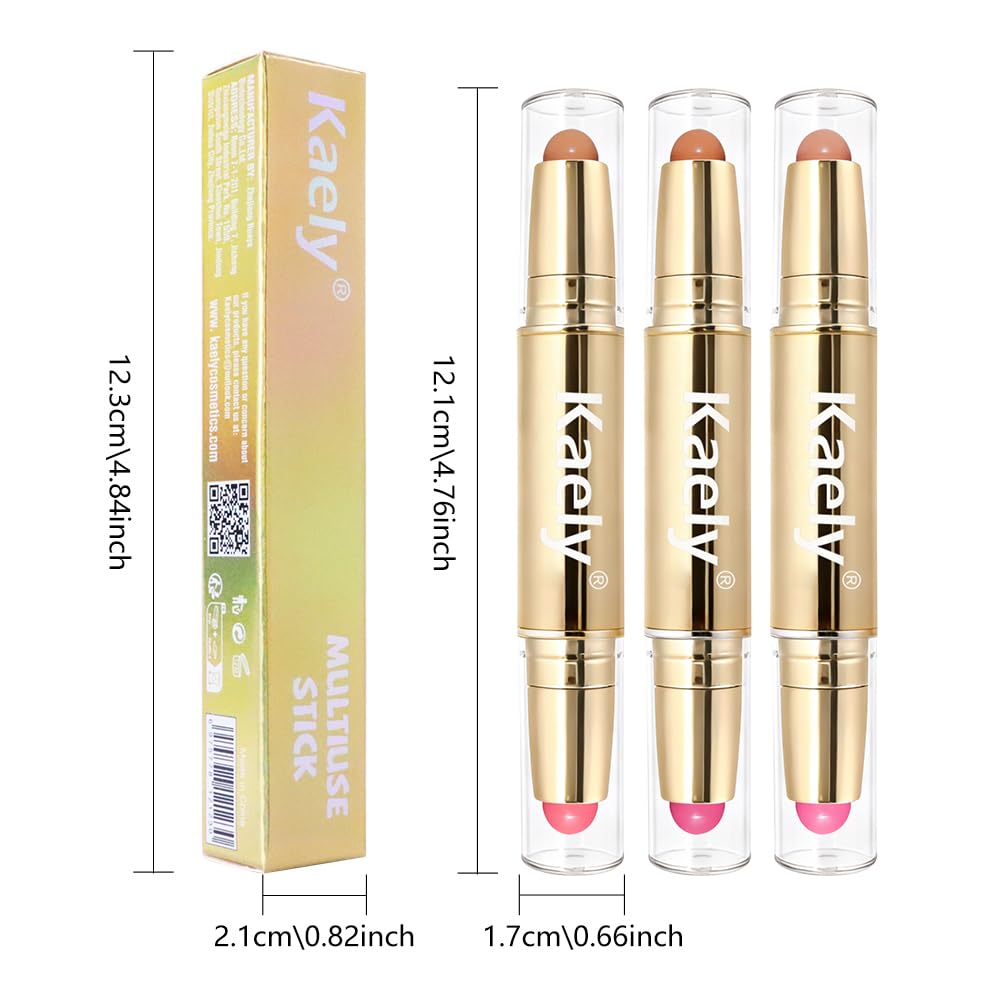 Kaely Contour Blush Stick vegan and cruelty-free formula appeals to ethical beauty shoppers.