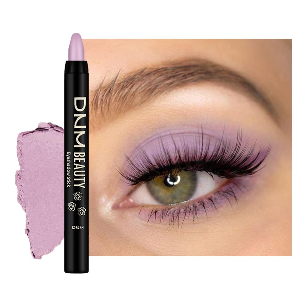 Kaely Cream Eye Shadow Stick Waterlily Purple Matte close-up with long-lasting color